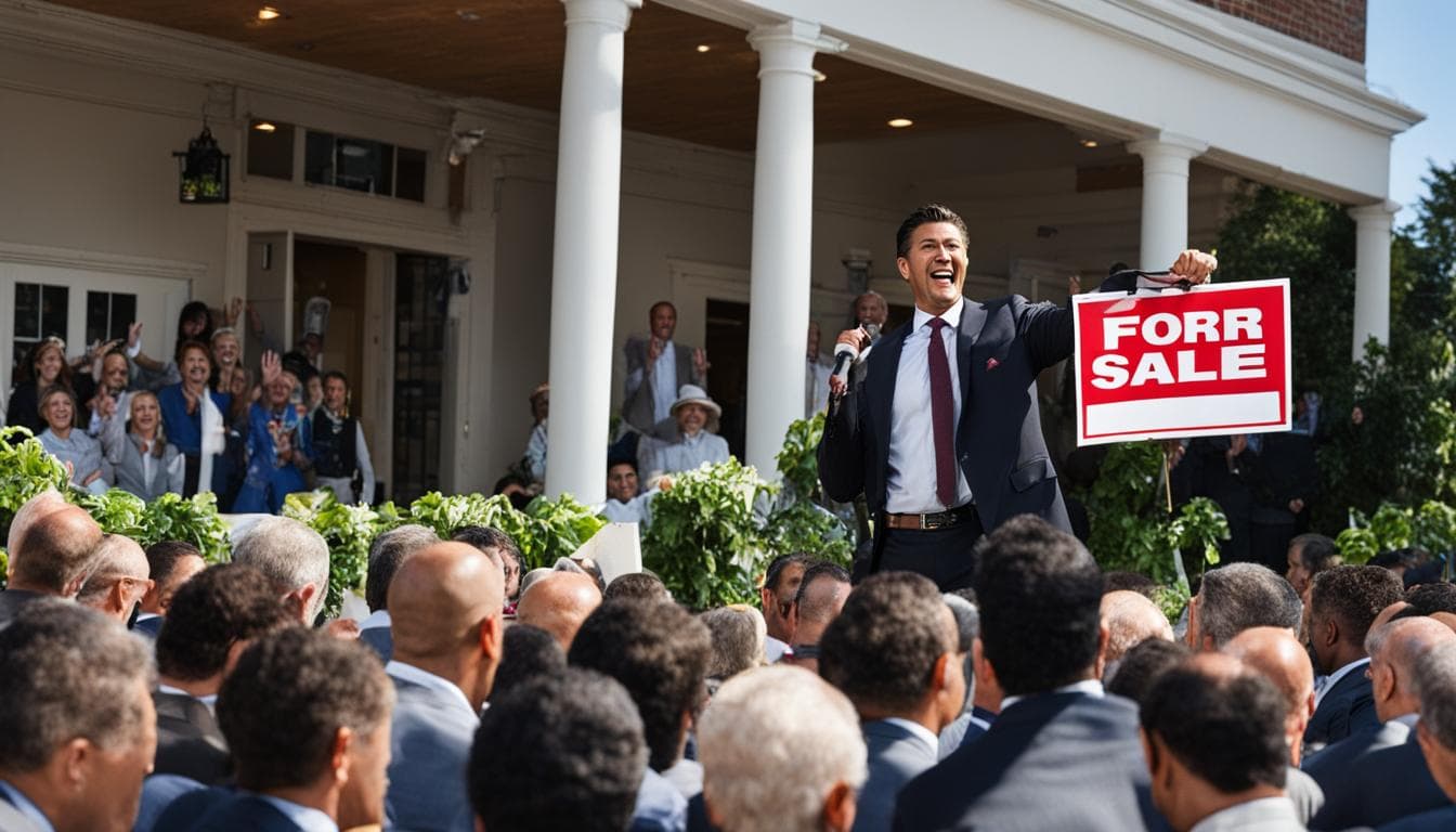 selling commercial property at auction
